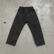 SU-JEANS-BK: 1/12 Black Jeans for Marvel Legends Mezco Musclar Body (No Figure)