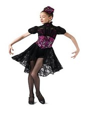 Costume Gallery Black Jazz Tap Lyrical Modern Ballet Dance Competition Costume