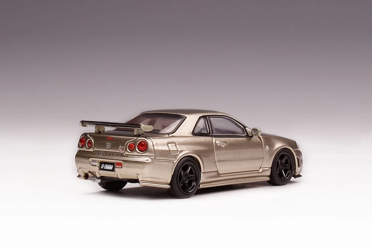ミニカー TAS2026 1/64 Motorhelix Skyline GT-R R34 MOTORHELIX MH 1:64 Nissan Skyline GT-R(R34)Z-TUNE alloy car model