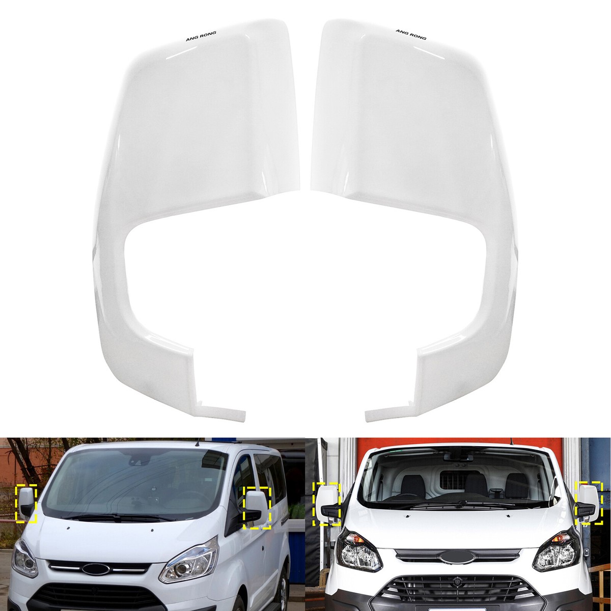 Spiegelglas rechts heizbar konvex für Ford Transit Connect V408 Tourneo Grand