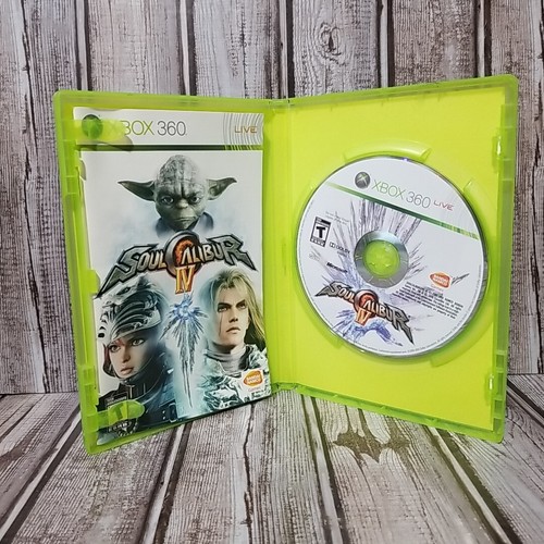 Soul Calibur IV (Microsoft Xbox 360, 2008) Complete CIB with Manual Tested Works - Picture 7 of 9