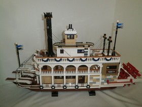 LEGO Ideas CUUSOO #21356 River Steamboat 100% Complete w/Instructions