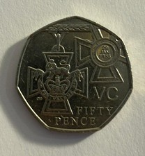 Victoria Cross 2006 UK 50p Coin – Collectable Circulated Fifty Pence
