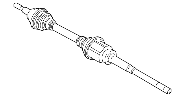 Genuine Ford Axle Assembly F2GZ-3B436-AF | eBay