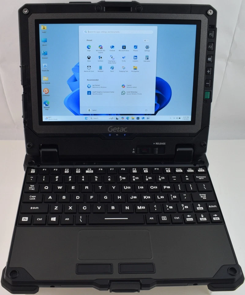 Getac UX10G2 Fully Rugged Tablet 10.1'' FHD Display Barcode Scan Windows 11 Pro - Image 4 of 4