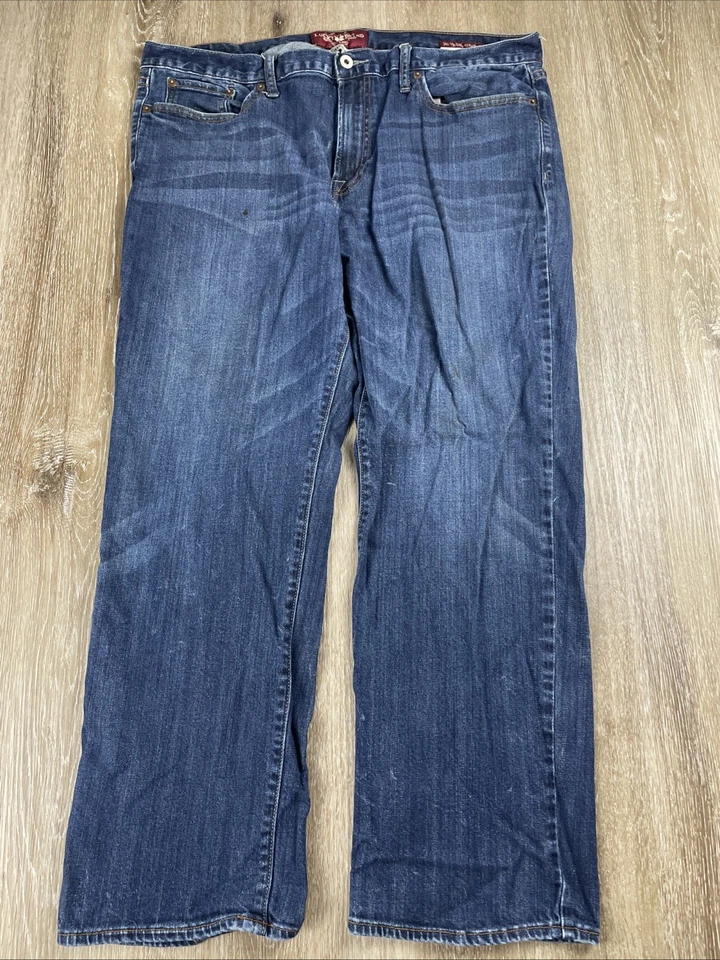 Lucky Brand 361 Vintage Straight Jeans Men’s 40x30 Medium Wash Stretch Denim - Image 3 of 4