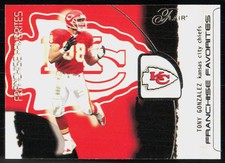 2002 Flair Franchise Favorites Tony Gonzalez Kansas City Chiefs #11 FF