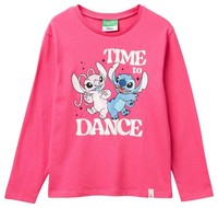 T-Shirt United Colors Of Benetton M/L, Violett, 130 Cm, Baumwolle