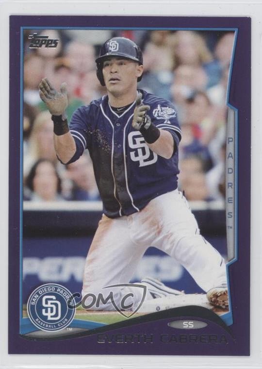 2014 Topps Toys R Us Purple Everth Cabrera #280 0a1