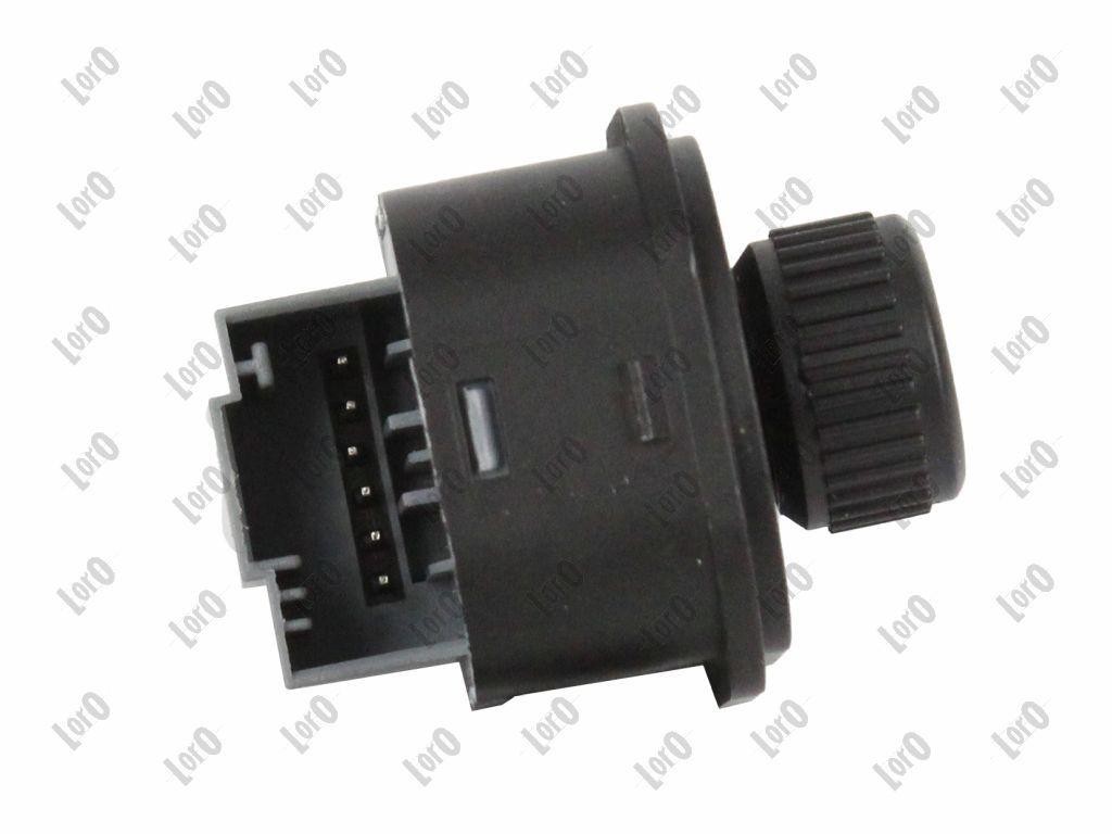 ABAKUS Exterior Mirror Adjustment Switch 6-Pole 135-03-004 for Seat VW