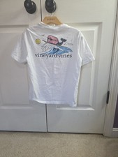 Youth Small Vineyard Vines Tshirt Surfing Whale