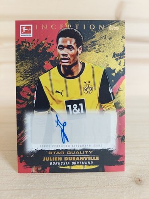 Topps Inception Bundesliga - Julien Duranville 3/5 - Auto 