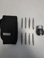 New Proto Ratcheting Stubby Screwdriver Set J...