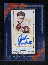 2011 Topps Allen & Ginter's Framed Mini Auto Jake LaMotta #AGA-JLA Auto 06bg