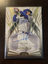 Alfonso Rivas Cubs Rookie Auto 2022 Topps Tier One 181/299 BOA-ALR