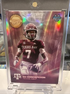 KC Concepcion Dean s List SP - 2025 Bowman Chrome U   Texas A&M Case Hit