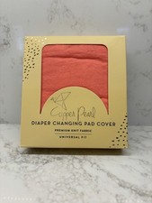Copper Pearl Premium Knit Diaper Changing Pad Cover Pink Stella New