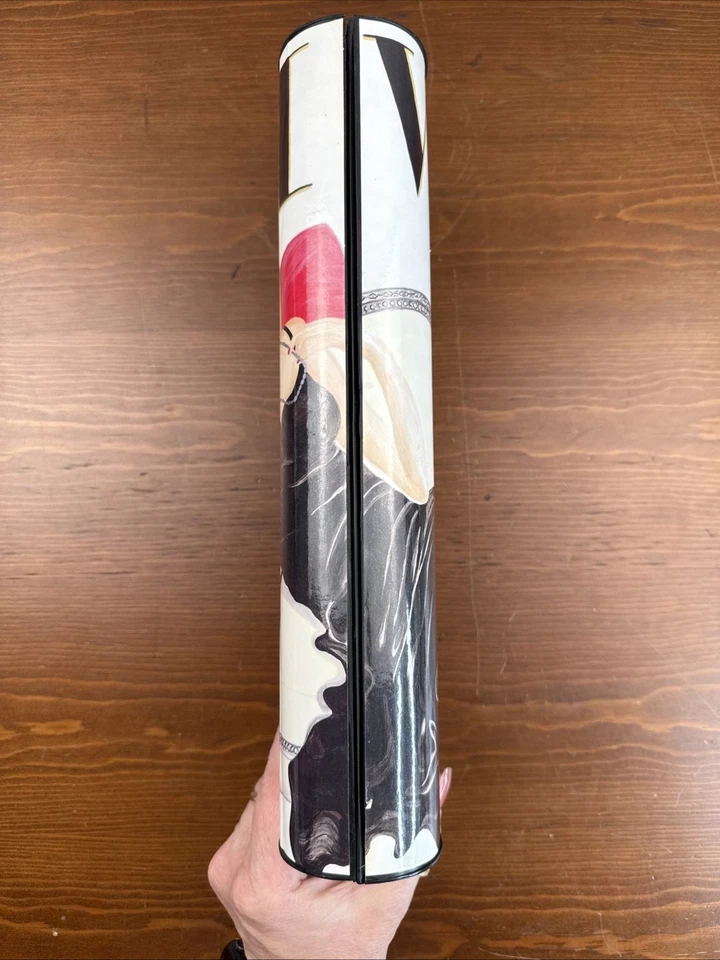 LUCTI Women's Black Clutch Purse Diva Magazine By Anna Silvey 1997 Vintage - Image 3 of 4