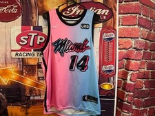 Nike Tyler Herro Miami Heat Vice City 2020 Swingman NBA Jersey Mens Size 50