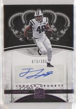 2017 Panini Preferred Crown Royale Rookie Pink /350 Jordan Leggett #11 Auto 1s8