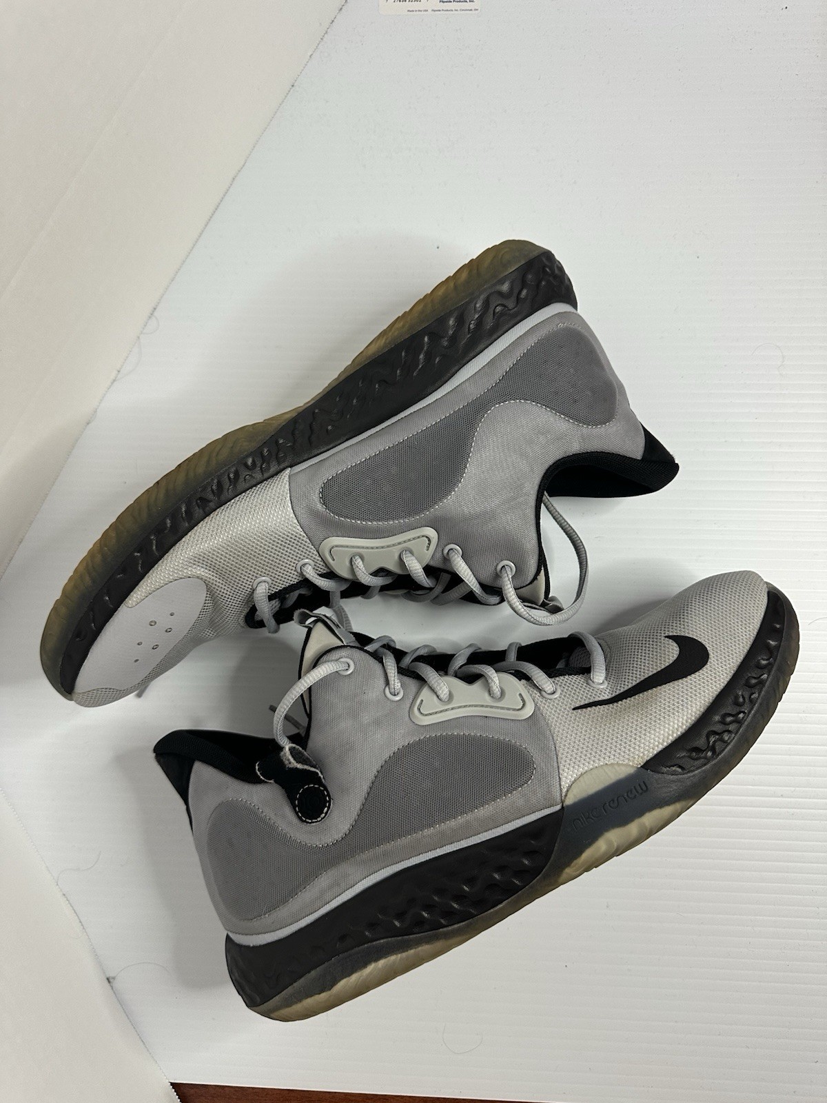 Nike KD Trey 5 VII Wolf Grey Black White AT1200-002 Basketball Sneakers Men thumbnail 3