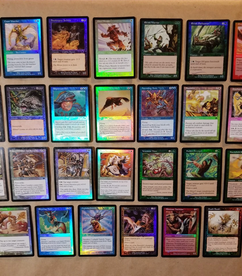 MTG Magic Lot of 37 Old School Vintage Original Retro Frame FOIL Cards (MP/LP) - Image 4 of 4