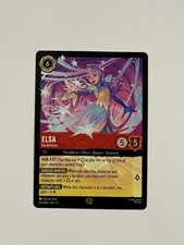 Disney Lorcana Winterspell Elsa Ice Artisan 123/204 Legendary NM/Mint