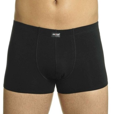 3 Axiom Herren Boxershorts Baumwollstretch mit aufgesetztem Gummizug und Logo Art 2577