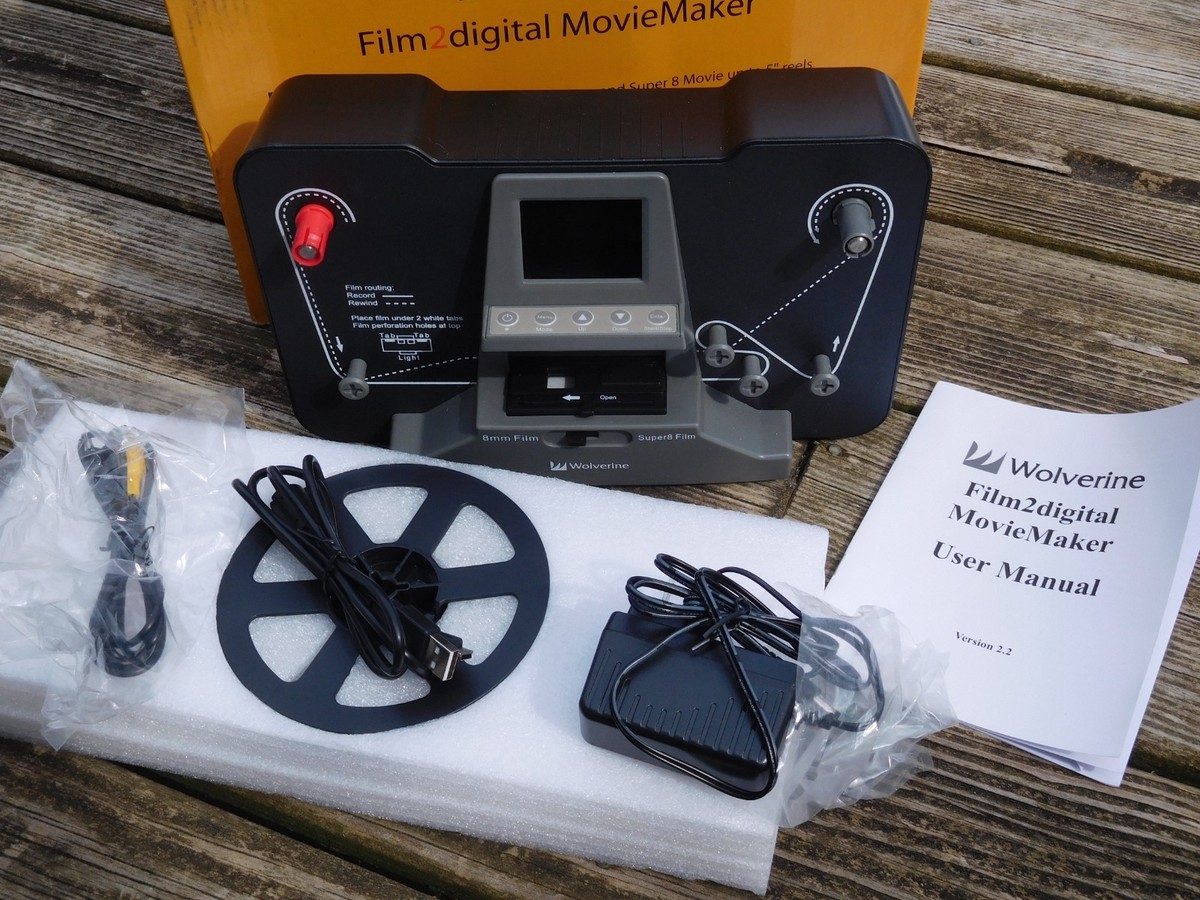 Wolverine Film2Digital Movie Maker - 8mm, Super8 to digital