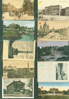 13828604 - 1000 Berlin Mitte Lot with 20 Postcards Pre 1945 Points on the