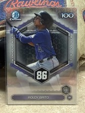 2026 Bowman Roldy Brito Top 100 Prospects And Base 1st Chrome