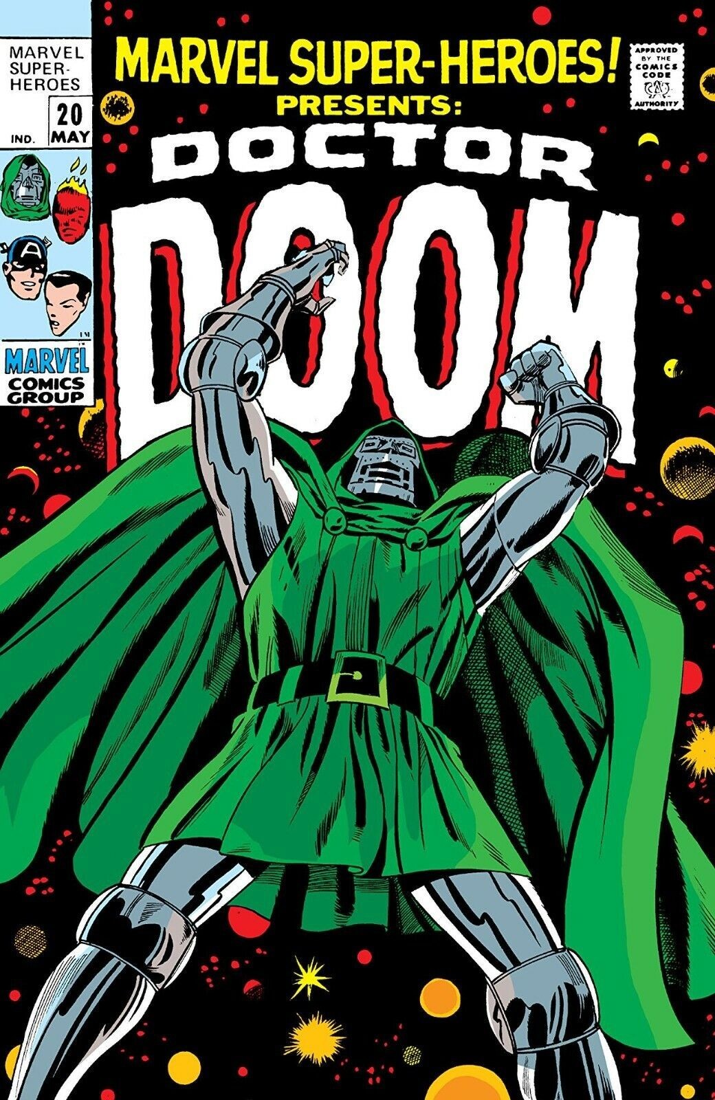 FUNDA DE CÓMIC DE SUPERHÉROES DE MARVEL #20 impresión de póster 11"x17" decoración del hogar