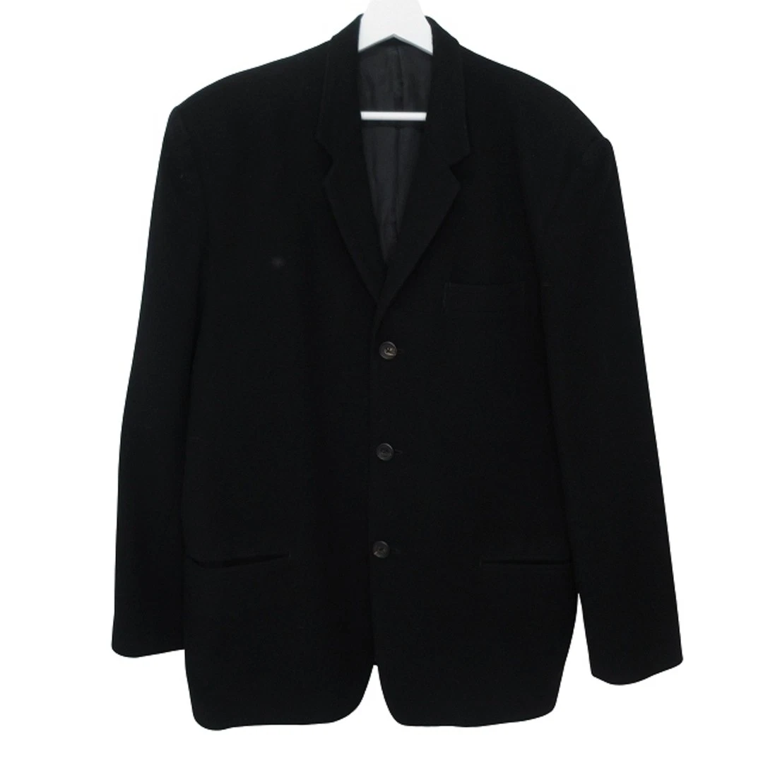 Yohji Yamamoto Coat Coats, Jackets & Vests Wool Outer Shell for