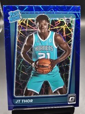 2021-22 Donruss Optic #172 JT Thor Blue Velocity Prizm Rated Rookie RC