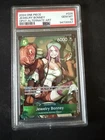 One Piece CCG Bonney Jewelry 500 Years In The Future OP07-026 Alt Art PSA 10