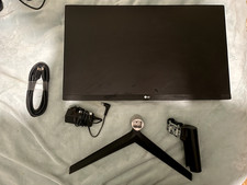 LG 24MP60G-B 24" FHD IPS LED Full HD Monitor   HDMI, 1080p, Excellent Condition