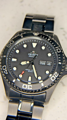 Orient Ray II FAA02007B9 AA02-E0-A Automatic Diver 41mm Black Men's Watch