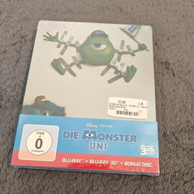 Monstres Academy (Monsters University) Steelbook 3D [3D + Blu-ray] - NEUF