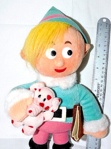 Rudolph Herbie Elf Plush 12" Doll W/ Book & Elephant, Island of Misfit Toys 1999