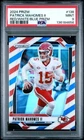 PATRICK MAHOMES II 2024 Prizm #138 RED WHITE BLUE PRIZM PSA 9