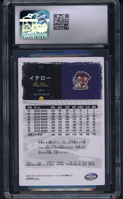 2000 Upper Deck Victory Japan - Ichiro Suzuki #11 (RC) for sale