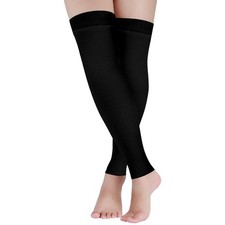 LIN PERFORMANCE 1520 mmHg Medical Footless Compression Stockings for Women Me...