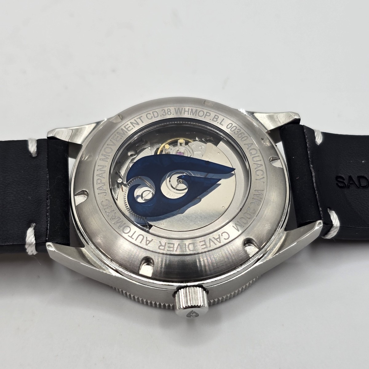 Aquacy Hei Matau Cave Diver Automatic Watch 42mm Men's Open Heart