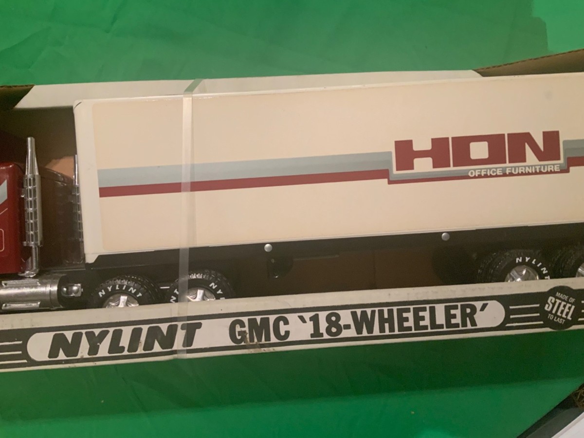 Vintage Nylint, GMC 18 Wheeler, Hon Office Furniture, Semi Truck