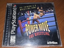 Power Move Pro Wrestling PS1 CIB Complete Tested