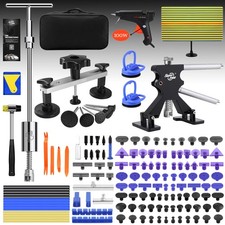 Car Body Slide Hammer Paintless Dent Repair Tool Puller Lifter Hail Removal Kit