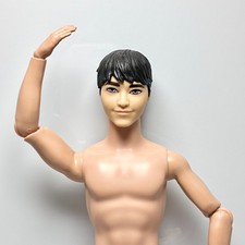 Barbie Ken Fashionistas 219 Asian K-Pop - Hybrid Articulated Body Swap - NUDE