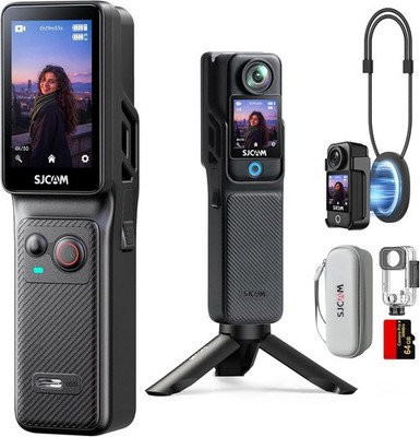SJCAM C400 4K Action Cam YouTube Vlogging Camera Touchscreen Unterwasserkamera