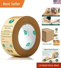 Ultra Strong Kraft Paper Packing Tape, Heavy Duty Brown Packing Tape for Box ...