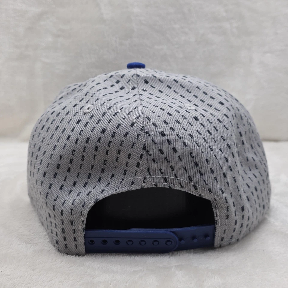 Kansas Jayhawks шляпа крышка Snap назад мужской серый синий NCAA колледжа баскетбол KU - Изображение 4 из 4